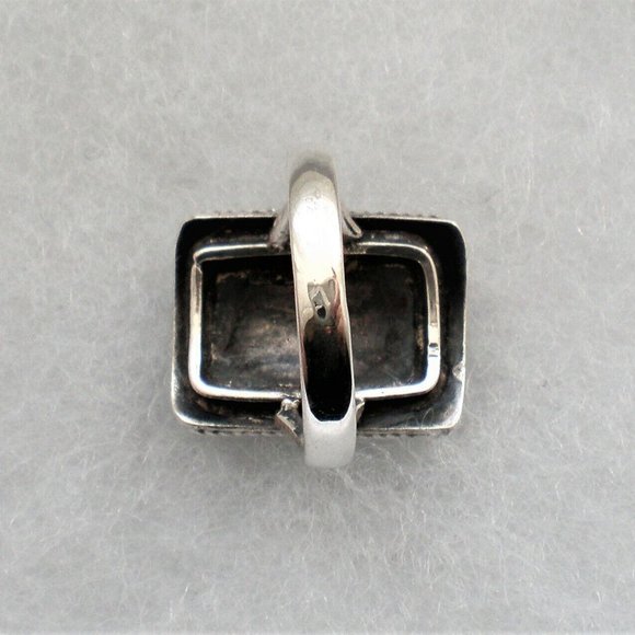 Vintage Russian Soviet USSR Solid Sterling Silver Handmade Custom Made Ring - Picture 7 of 9